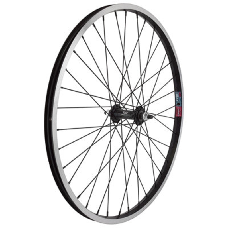Ft Whl,24X1.75,Bk,Aly,36H 3/8”,Sw,Bk,100Mm 24” Kids Mtb Wheels  Wheels  24”