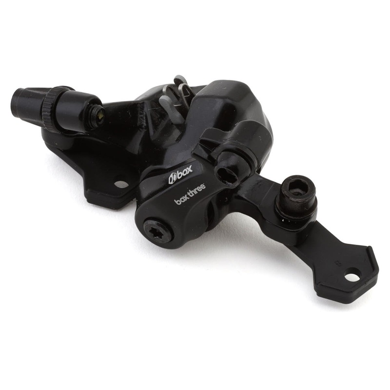 Box Three Disc Brake Caliper (Black) (Mechanical) (Front or Rear) (Post Mount)