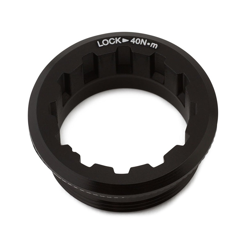 Shimano SLX CS-M7100 Cassette Lock Ring and Spacer (Black) (Micro Spline)