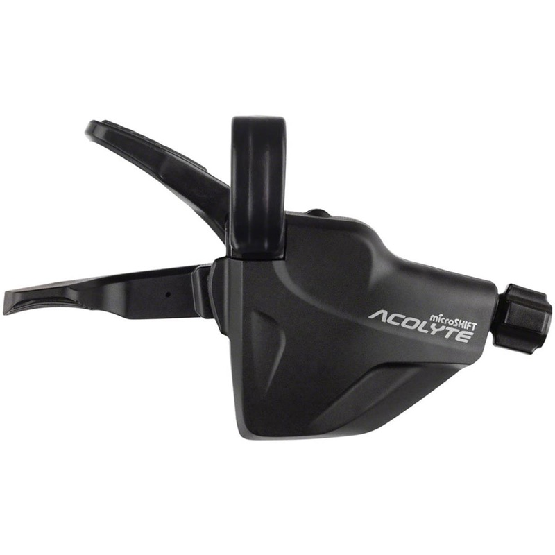 Microshift Acolyte Quick Trigger Pro Shifter (Black) (Right) (1 x 8 Speed)