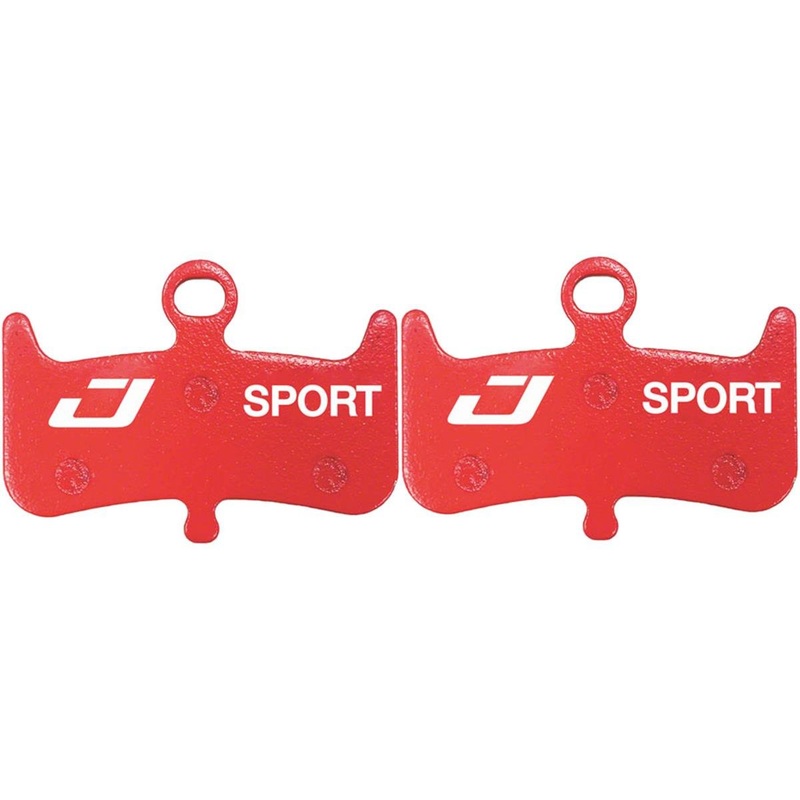 Jagwire Mountain Sport Disc Brake Pads (Semi-Metallic) (Steel Backed) (Fits Hayes Dominion A4) (1 Pair)