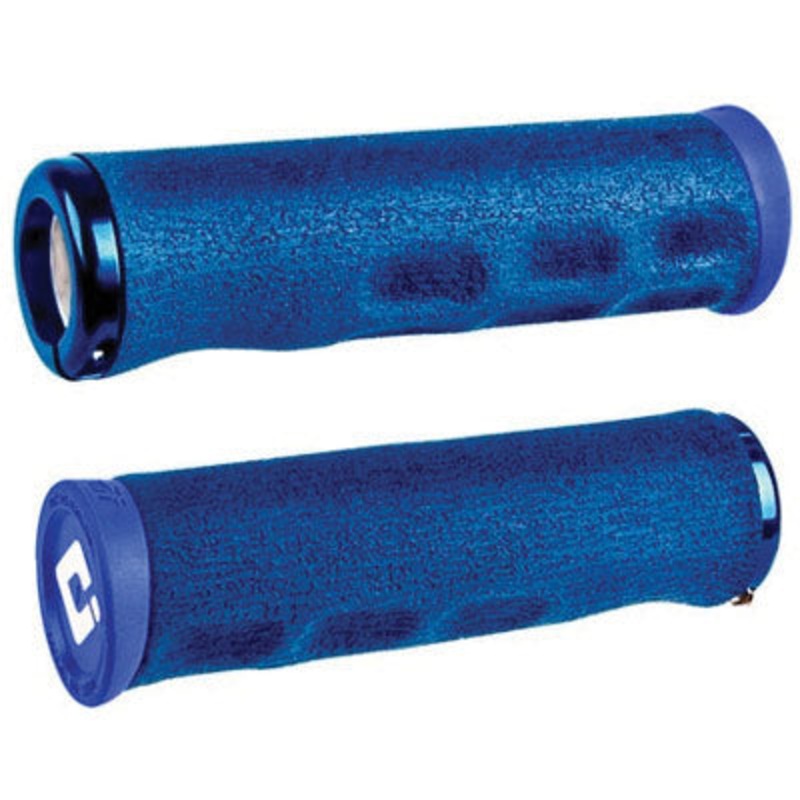 Odi Dread Lock, Lock-On Grips Blue With Blue Clamps Tinker Juarez Dread Lock V2.1 Lock-On  Gripstape