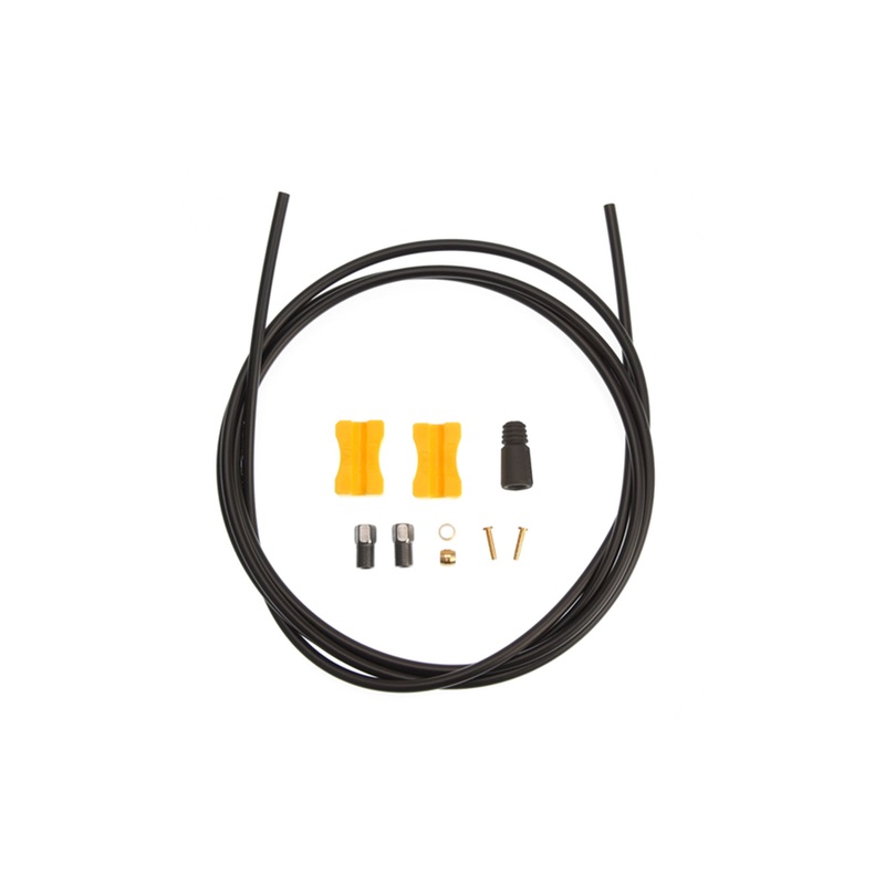 Shimano SM-BH59-JK Low Pressure Disc Brake Hose Kit – Straight Caliper Caliper Connector, 2000mm, Black