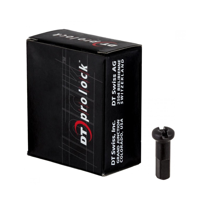 DT Swiss ProLock Brass Nipples (Black) (2.0 x 14mm) (Box of 100)