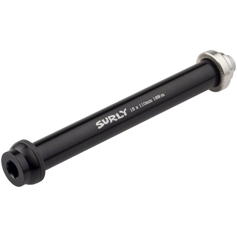 Surly Front Thru-Axle (Black) (15 x 110mm) (Chromoly)