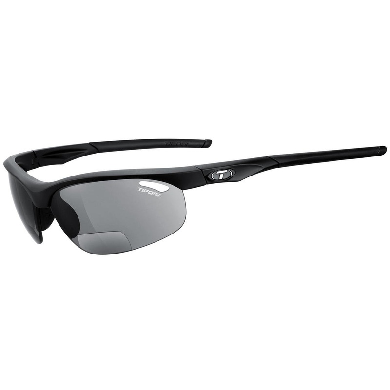 Tifosi Veloce Sunglasses (Matte Black) (Readers 2.5)