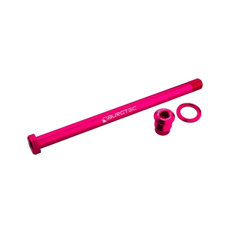 Burgtec 180mm x 12mm 1.00mm Pitch Rear Axle (Toxic Barbie)