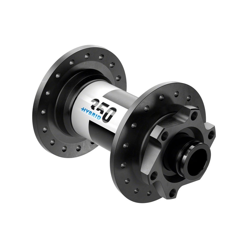 DT Swiss 350 Hybrid Front Hub (Black) (15 x 110mm) (6-Bolt) (32H) (J-Bend)