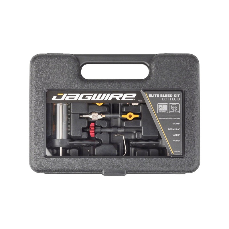 Jagwire Elite DOT Bleed Kit (Includes SRAM Avid Formula Hayes Hope Adapters)