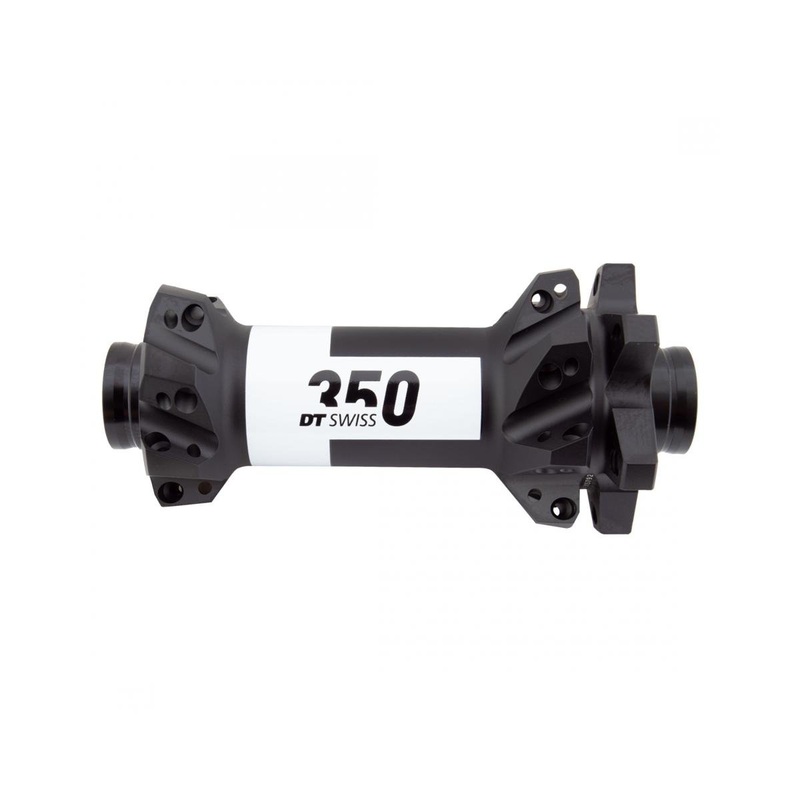 DT Swiss 350 Front Hub (Black) (15 x 110mm) (6-Bolt) (28H) (Straight Pull)
