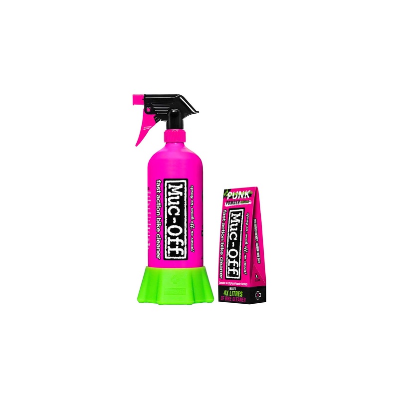 Muc-Off Punk Powder 4-Pack Bottle for Life Bundle