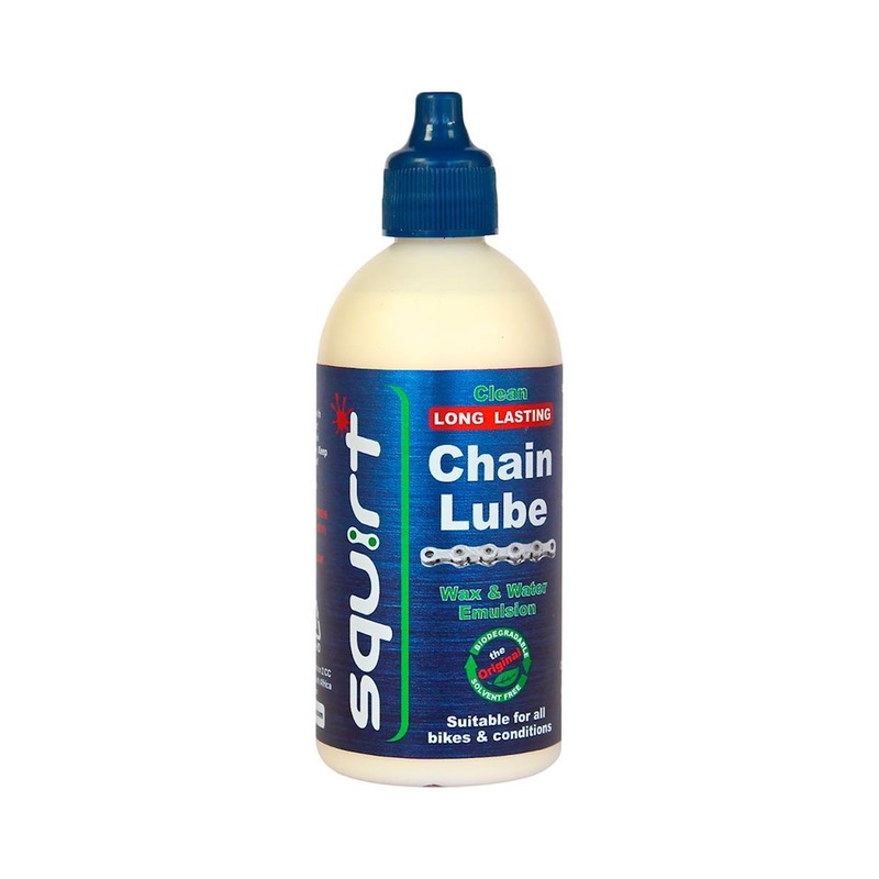 Squirt Long Lasting Wax Based Dry Bike Chain Lube (4oz)