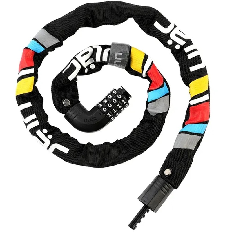 ULAC Kombat Combo Chain Lock Hardened Steel 7mm x 100cm Vibe