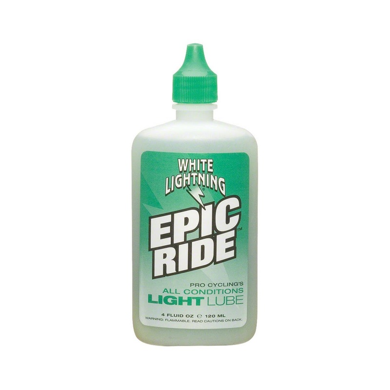 White Lightning Epic Ride Chain Lubricant (Bottle) (4oz)