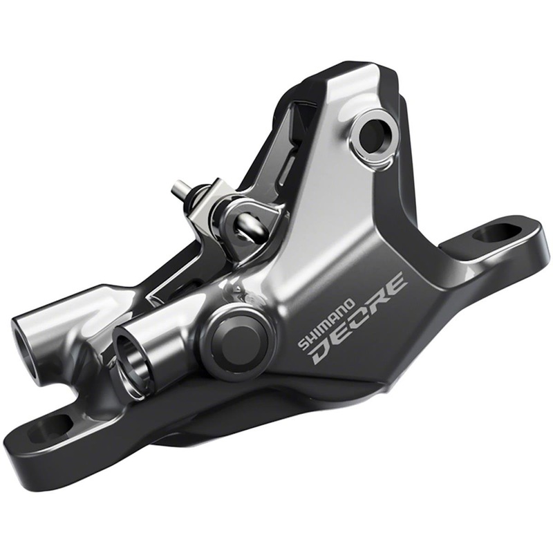 Shimano Deore BR-M6100 Disc Brake Caliper (Front or Rear) (Hydraulic) (Resin Pads)