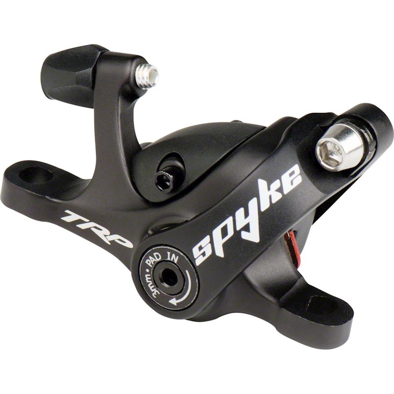 TRP Spyke Disc Brake Caliper (Black) (Mechanical) (Front or Rear) (Post Mount)