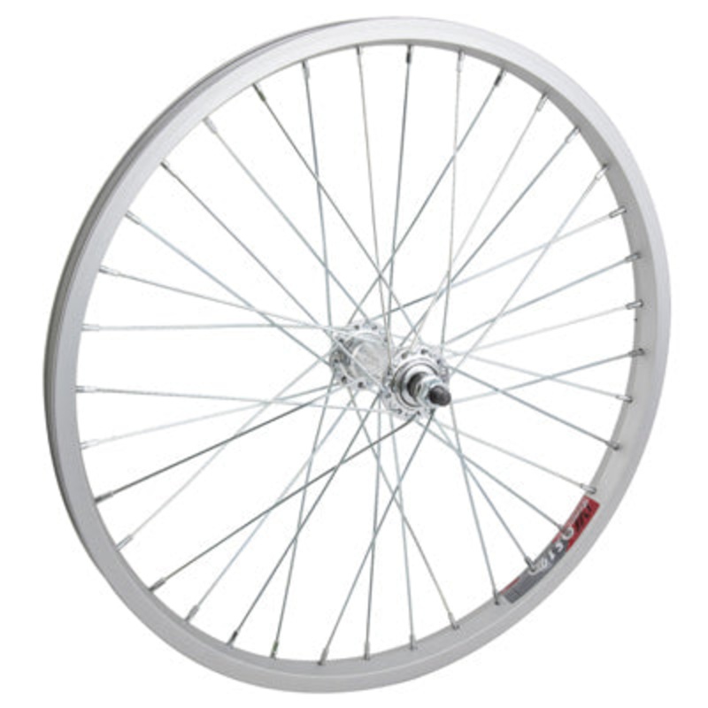 Ft Whl,20X1.75,Sil,Aly,36H 3/8”,Sw,Sil,100Mm 20” Alloy Bmx Wheels  Wheels  20”
