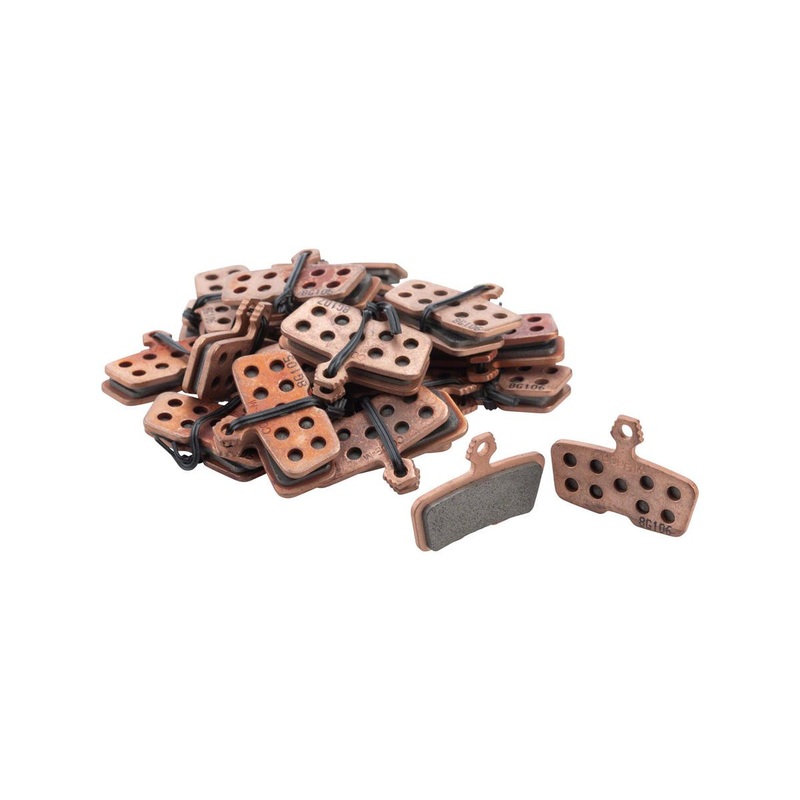 SRAM Bulk Disc Brake Pads (Sintered) (SRAM Code, Guide RE) (Steel Back/Powerful) (20 Pairs)