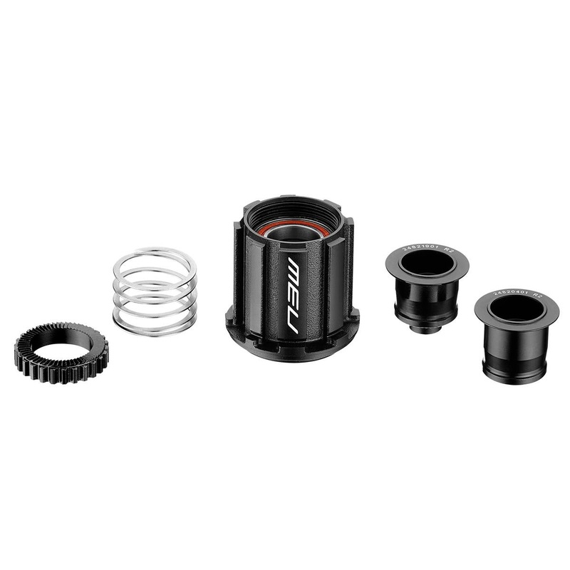 Cadex AR Freehub Body Kit (Black) (Campagnolo N3W) (QR/12mm Driveside End Caps)