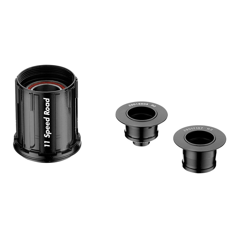 Cadex AR Freehub Body Kit (Black) (Shimano HG) (QR/12mm Driveside End Caps)