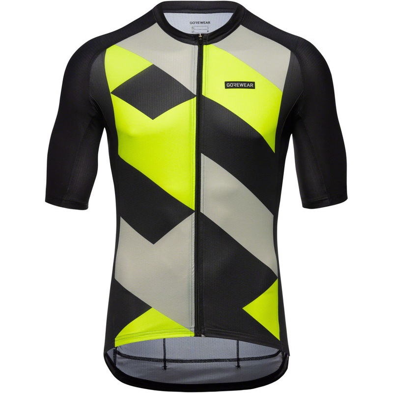 Gorewear Spirit Signal Jersey – Black/Yellow Mens Small