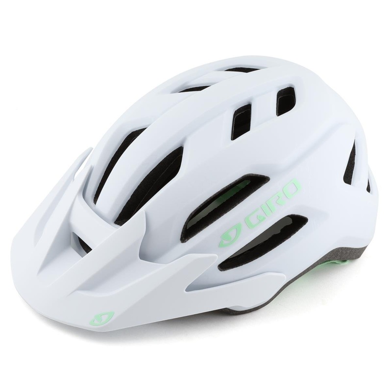 Giro Women's Fixture MIPS II Helmet (Matte White/Spruce Green) (Universal Women's)