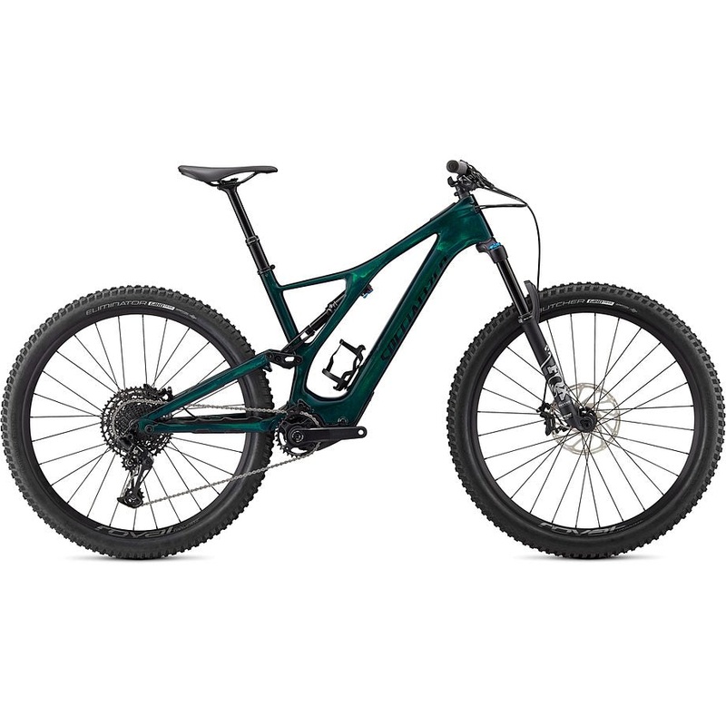 2021 Specialized levo sl comp carbon bike green tint / black m