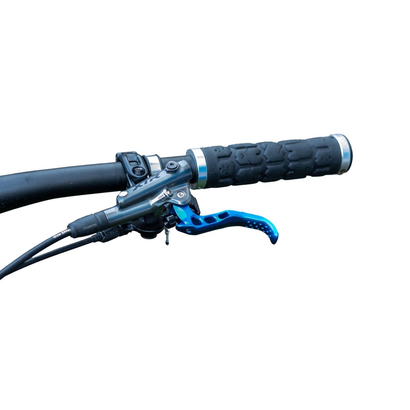 OAK Components SH Brake Lever Blade 2 Piece Kit Shimano Blue