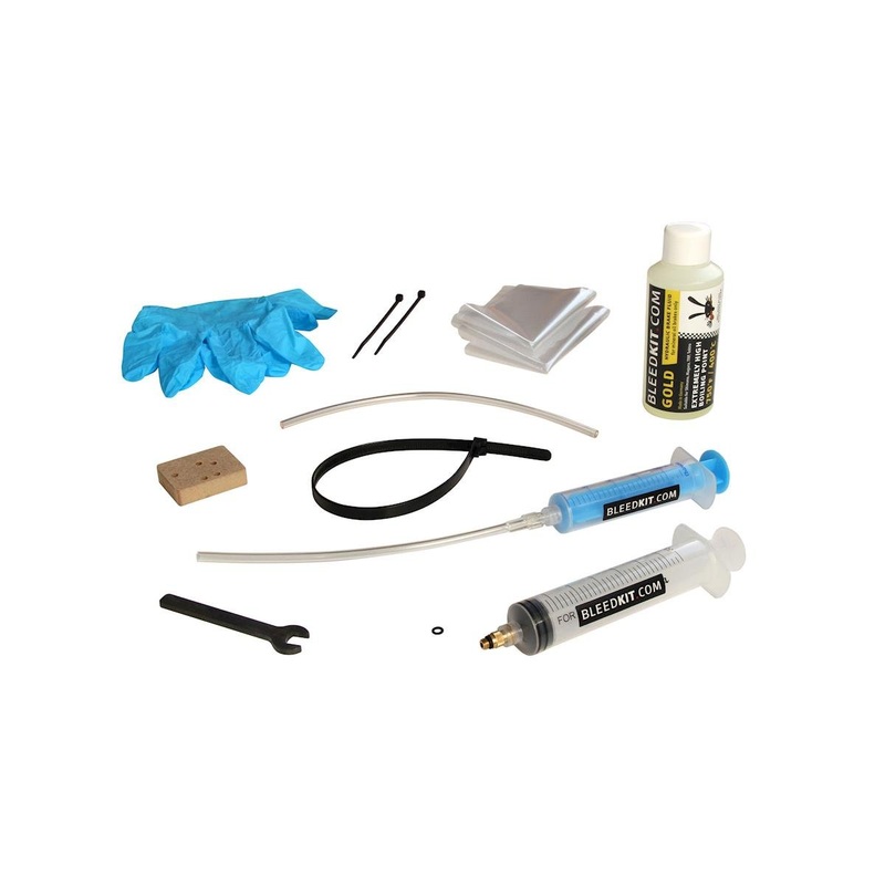 BunnyHop Tribe Premium Hydraulic Brake Bleed Kit w/Gold Oil (Shimano)