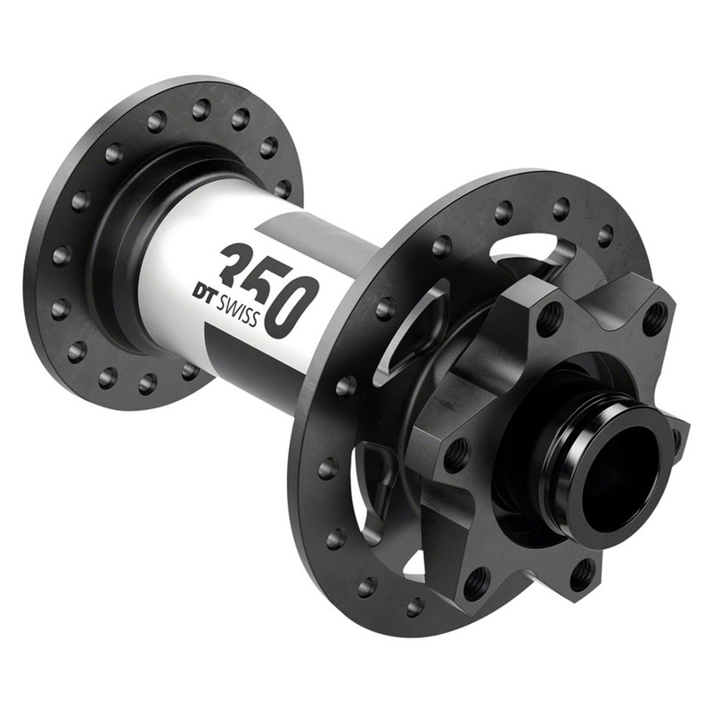 DT Swiss 350 Front Hub (Black) (15 x 100mm) (6-Bolt) (28H) (J-Bend)