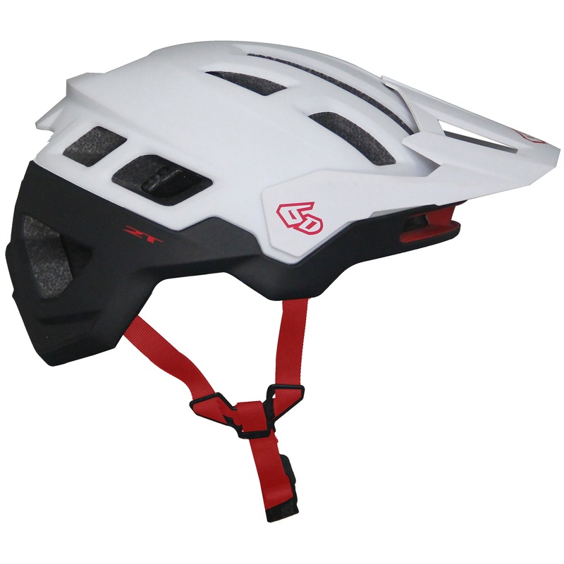 6D Helmets ATB-2T Helmet Ascent Matte White Black – XL/2XL