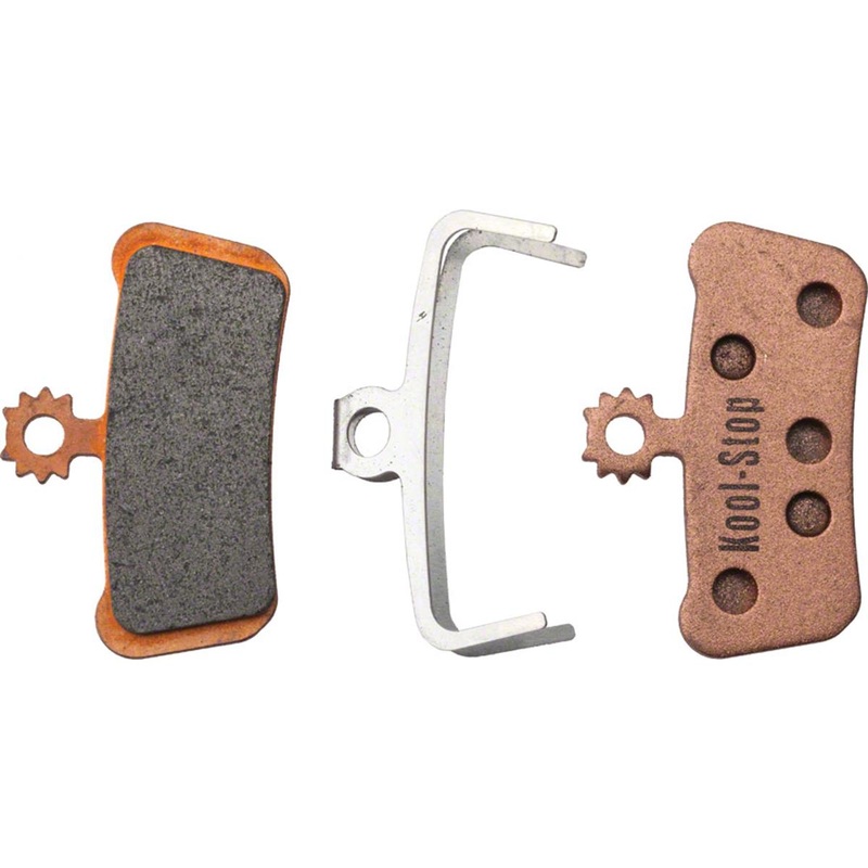 Kool Stop Disc Brake Pads (Sintered) (Copper Back) (SRAM Guide, Avid Trail) (1 Pair)