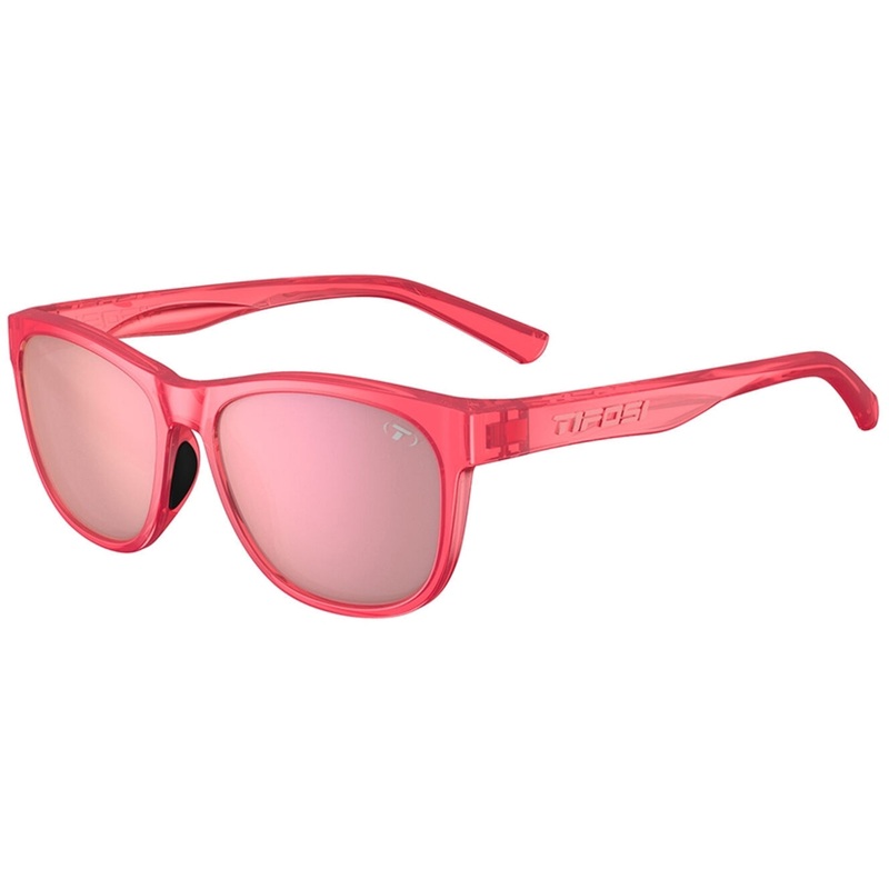 Tifosi Swank Sunglasses Radiant Rose with Pink Mirror Lens
