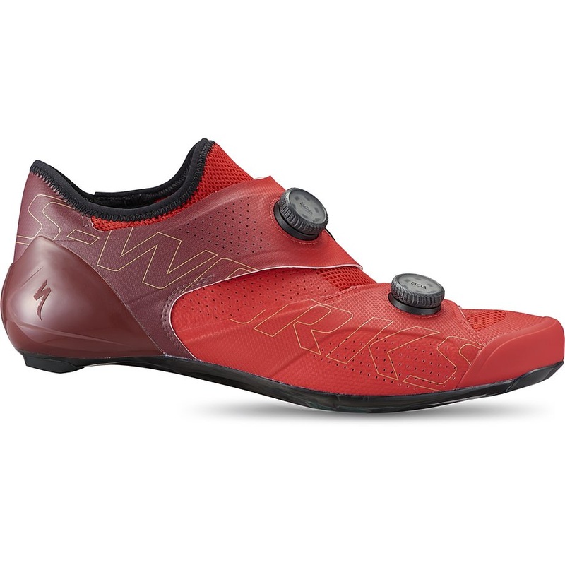 2023 Specialized Sw Ares Rd Shoe Flored/Mrn 37 Flo Red/Maroon Shoe