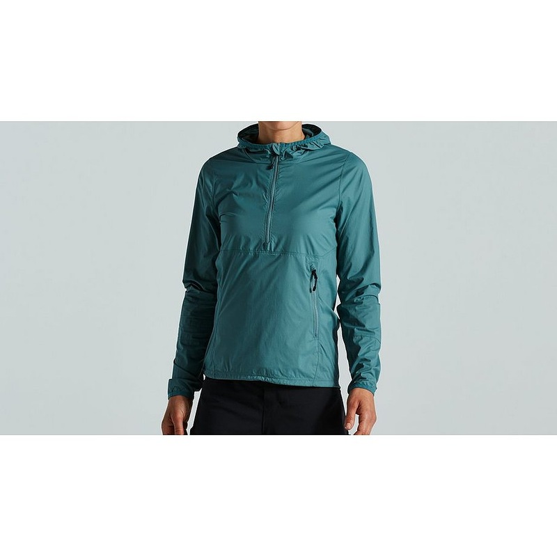 2021 Specialized Trail-Series Wind Jacket Womens – Xx-Large, Dusty Turquoise