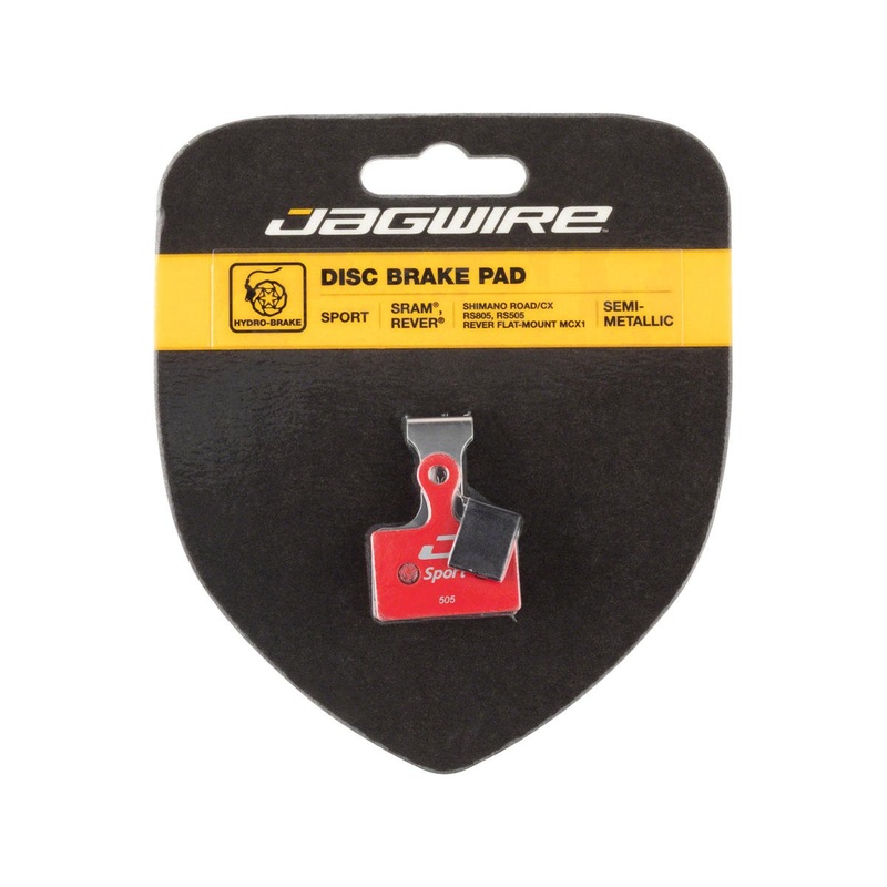 Jagwire Sport Semi-Metallic Disc Brake Pad Bulk Box (For Shimano Dura-Ace 9170, Ultegra R8070, 105 R7070, GRX RX810) (25 Pairs)
