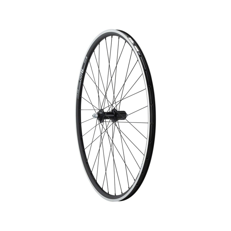 Quality Wheels 105/R460 Road Wheel (Black) (Shimano HG) (Rear) (QR x 130mm) (700c)