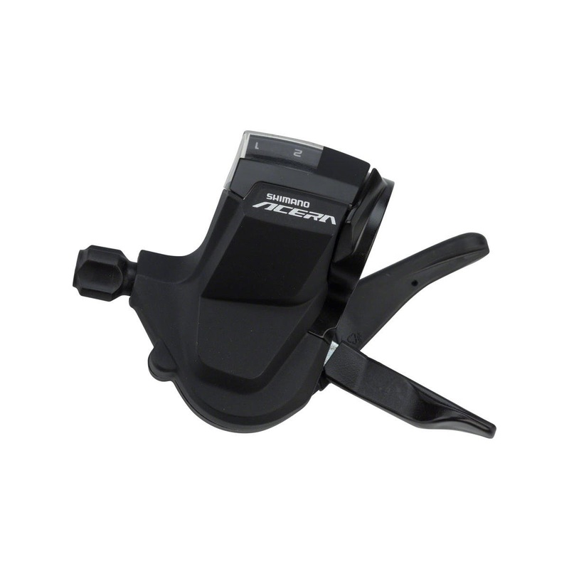 Shimano Acera M3010 Rapidfire Plus Shifter (Black) (Left) (2x)