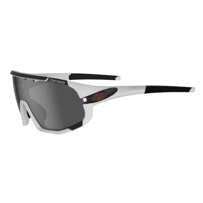 Tifosi Sledge Lite Matte White/Smoke/AC Red/Clear Lens