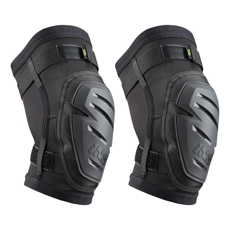 iXS Hack Race Knee Guard (Black) (S)