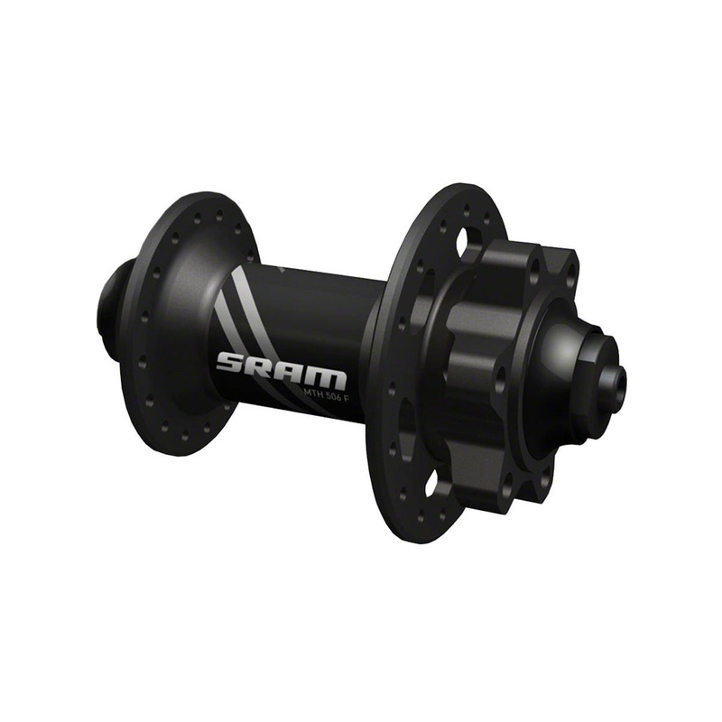 SRAM 506 Front Disc Brake Hub (Black) (6-Bolt) (QR x 100mm) (32H)