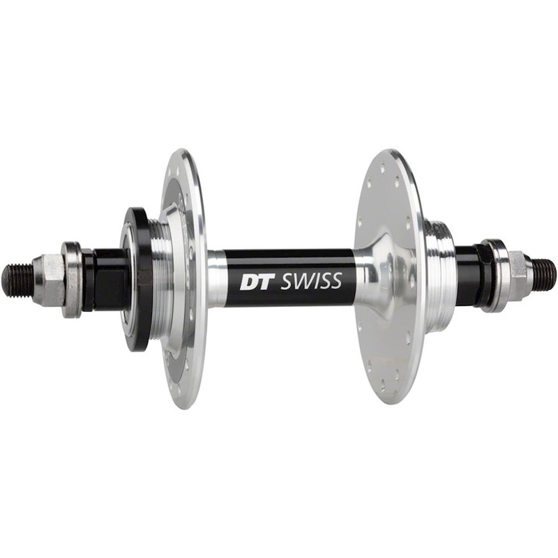 DT Swiss Rear Track Hub (Polished) (24H) (10 x 1 Threaded x 120mm)