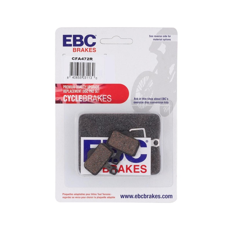 EBC Brakes Red Disc Brake Pads (Semi-Metallic) (SRAM AXS Road/Level) (1 Pair)