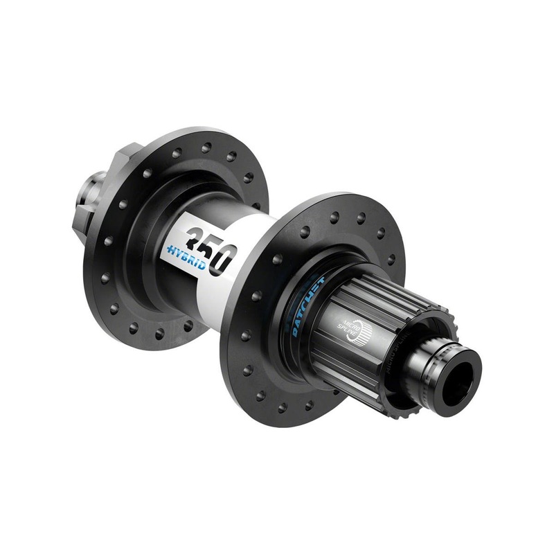 DT Swiss 350 Hybrid Rear Hub (Black) (12 x 148mm) (6-Bolt) (Shimano Microspline) (36H) (24pt) (J-Bend)