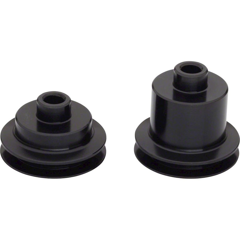 DT Swiss 5mm QR End Caps for 2015+ Black 180 Hubs