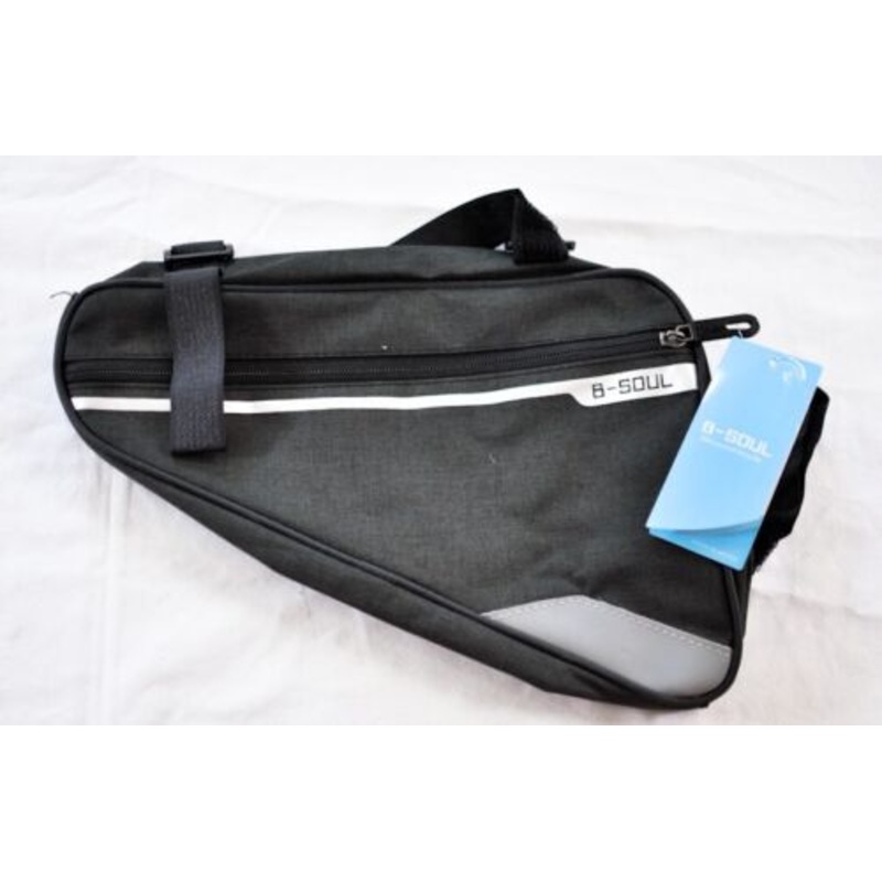 Zycle Fix B-Soul Triangle Frame Storage Bag Lightweight Strap On -Live4Bikes