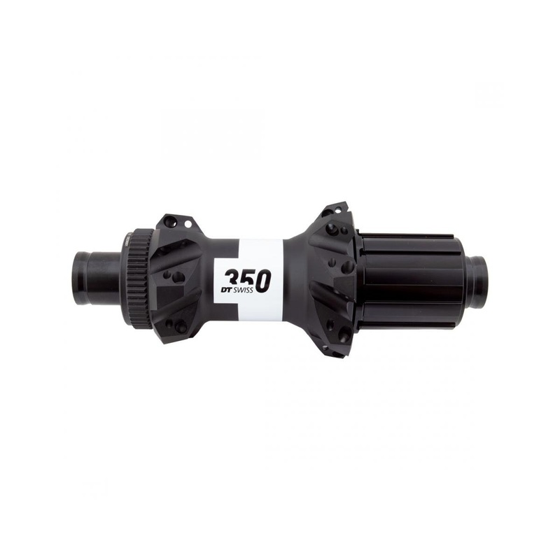 DT Swiss 350 Rear Hub (Black) (12 x 142mm) (Centerlock) (Shimano HG) (28H) (Straight Pull)