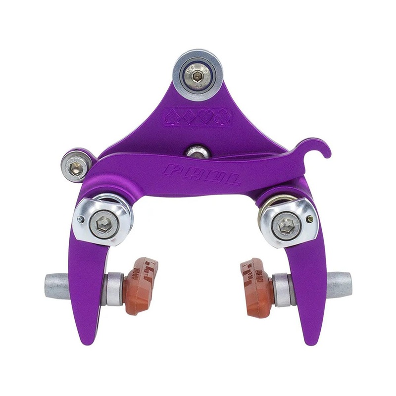 Paul Components Racer M Sidepull Brompton Brake (Purple) (Front)