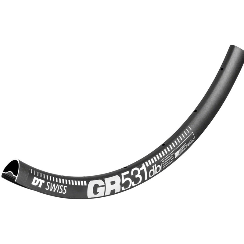 DT Swiss GR 531 Gravel Rim (Black ) (Disc Brake) (Tubeless) (24mm Internal Width) (28H) (650b)