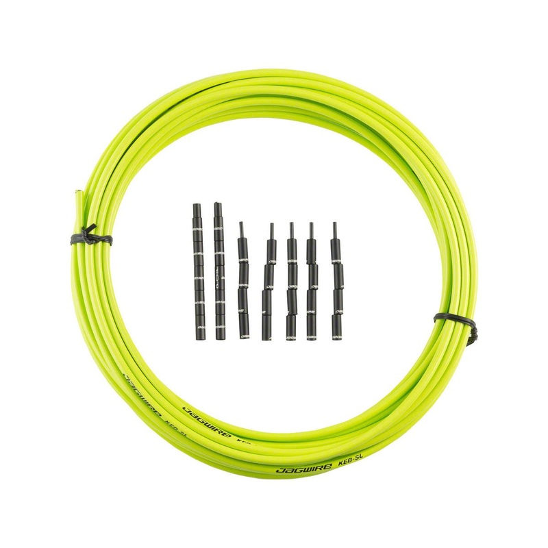 Jagwire Pro Compressionless Brake Housing (Organic Green) (5mm) (10 Meters) (w/ Slick-Lube Liner)